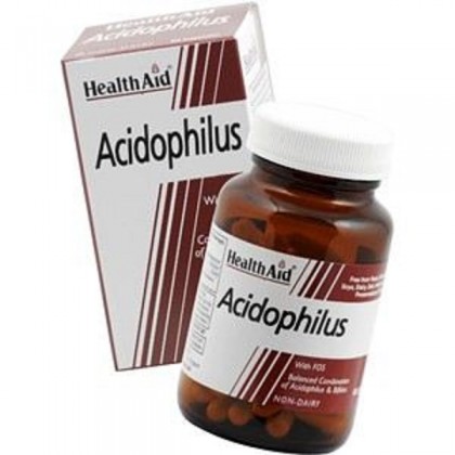 HEALTH AID Balanced Acidophilus 60 Κάψουλες
